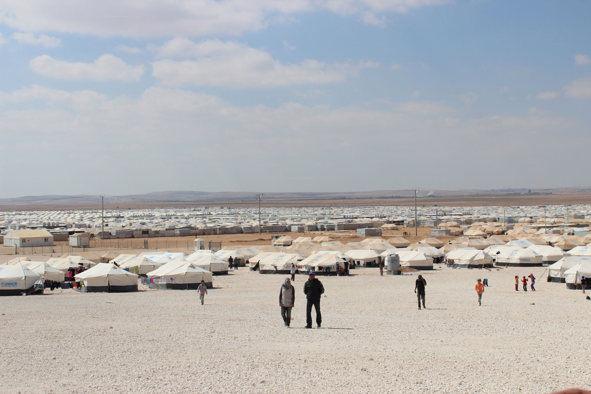 Zaatri-Camp in Jordanien