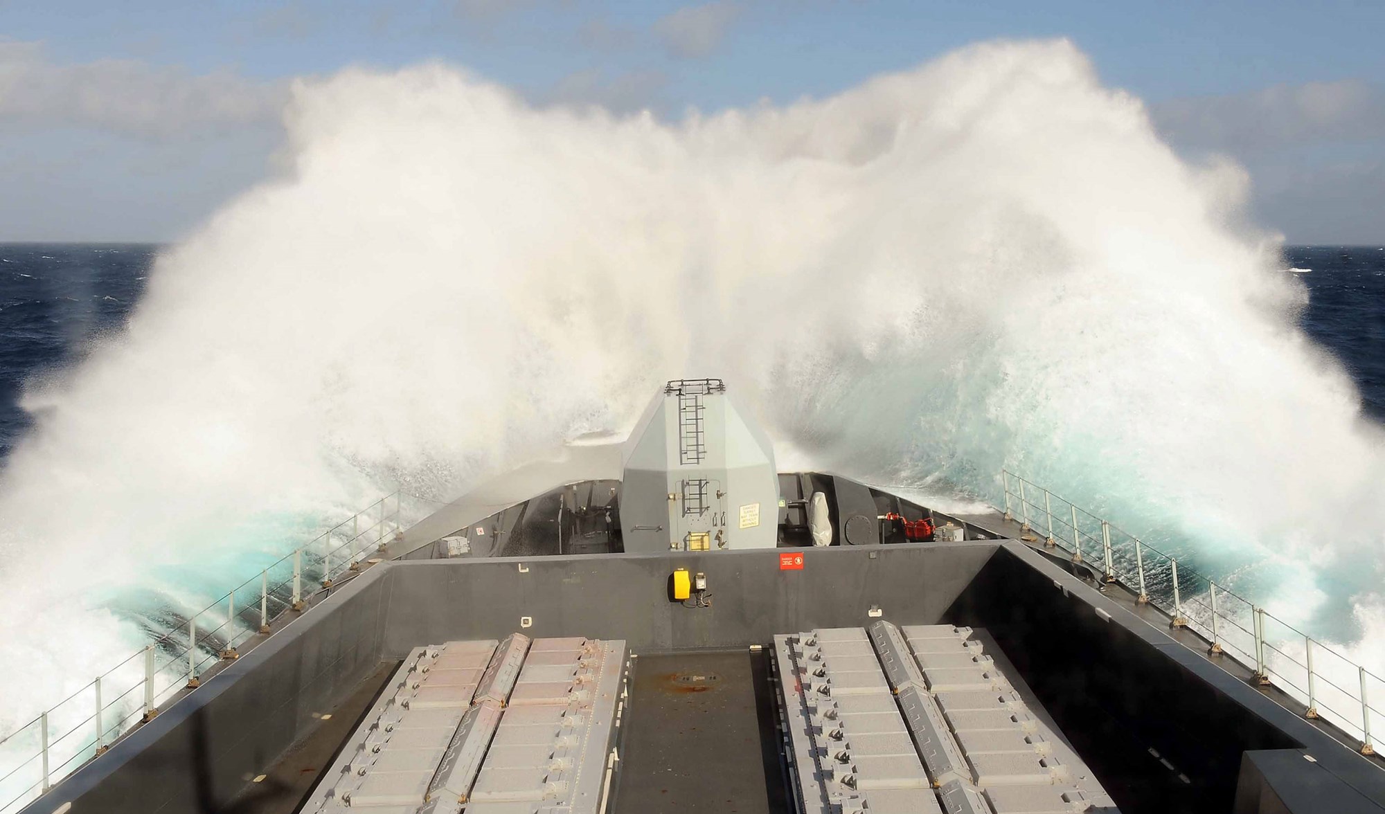 Die HMS Dauntless der Royal Navy