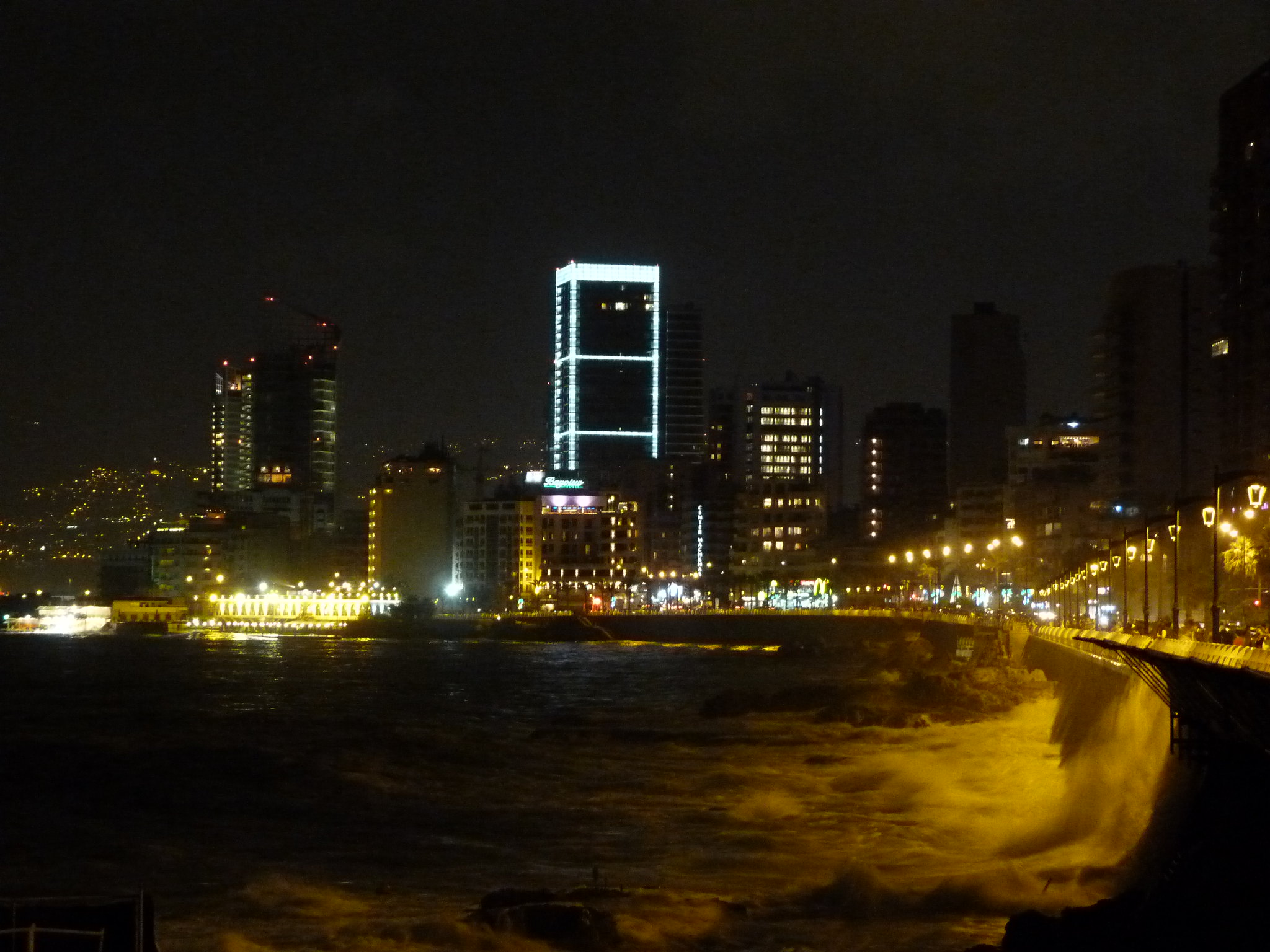 Blick über Beirut im Libanon